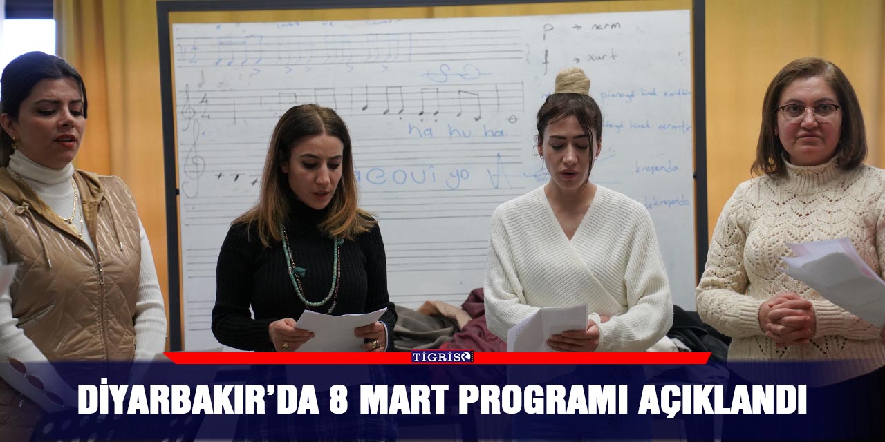 Diyarbakır’da 8 Mart programı açıklandı