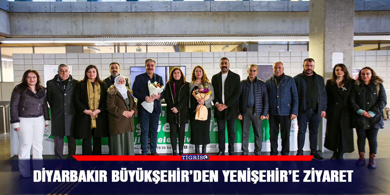 Diyarbakır Büyükşehir’den Yenişehir’e ziyaret