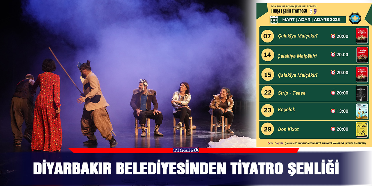 Diyarbakır Belediyesinden tiyatro şenliği