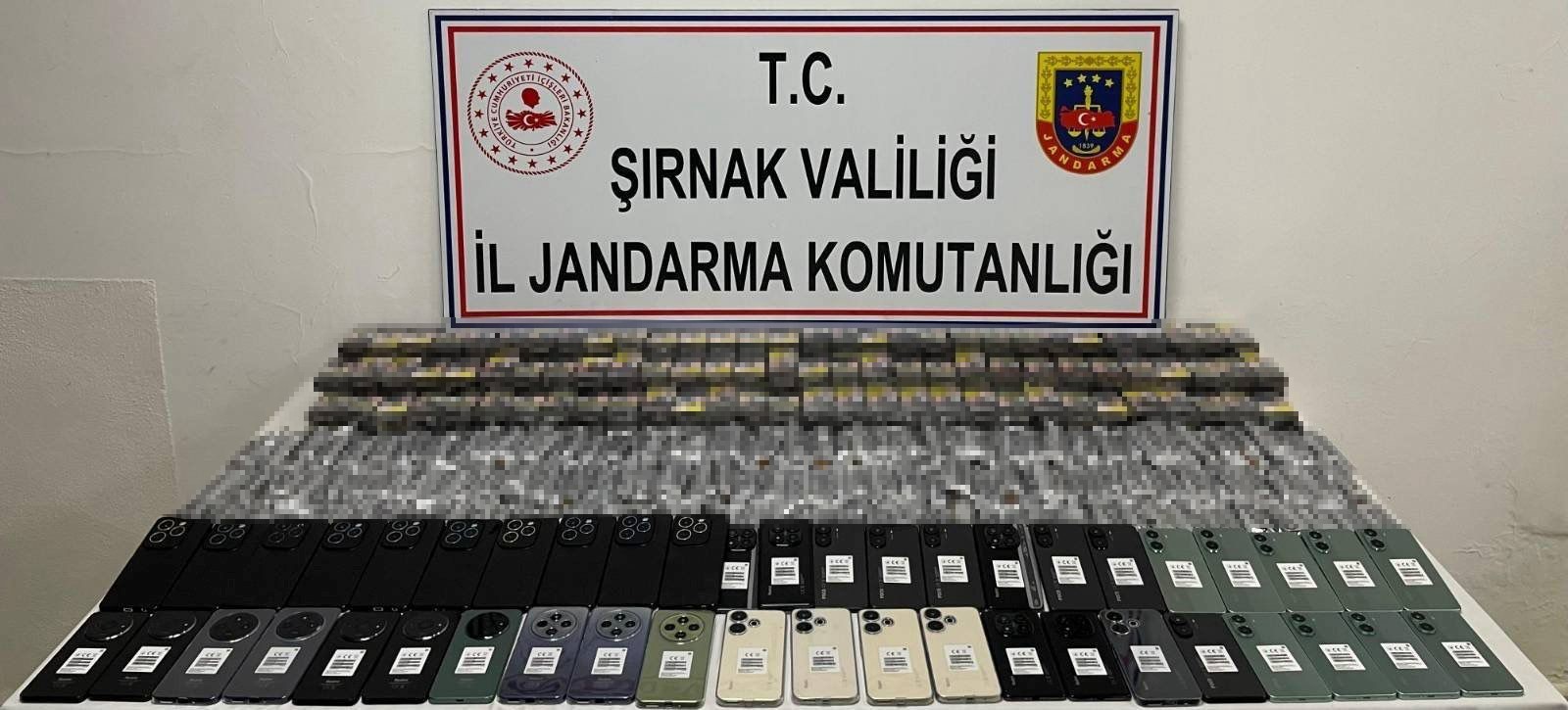 3 milyon 790 bin lira değerinde gümrük kaçağı malzeme ele geçirildi