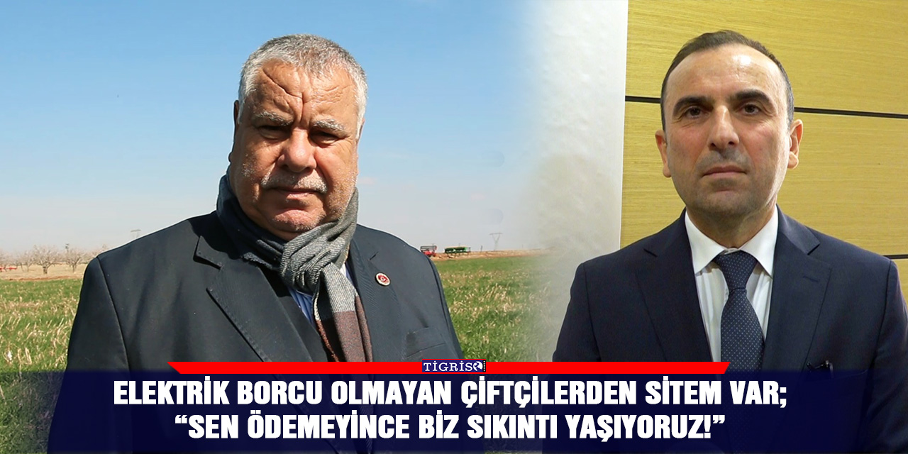 VİDEO - Elektrik Borcu Olmayan Çiftçilerden Sitem var; “Sen Ödemeyince Biz Sıkıntı Yaşıyoruz!”