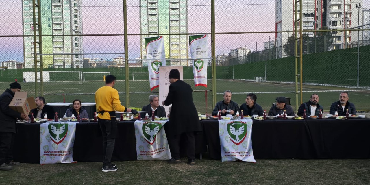 Amedspor basınla iftarda buluştu