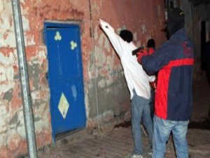 PKK asayiş birimi, Diyarbakır'da esrar operasyonu yaptı