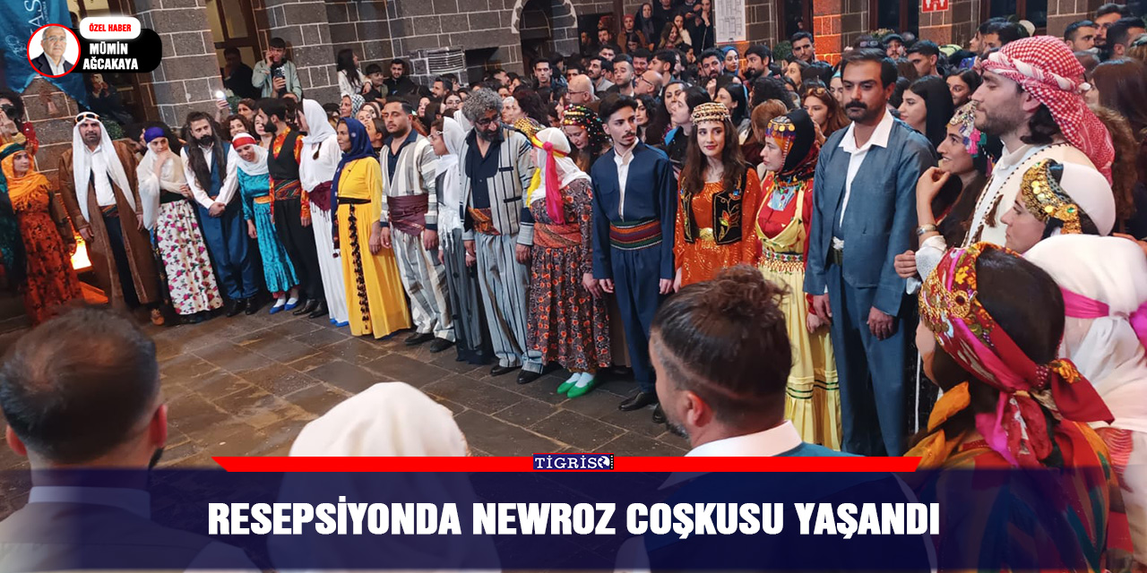 VİDEO - Resepsiyonda Newroz coşkusu yaşandı