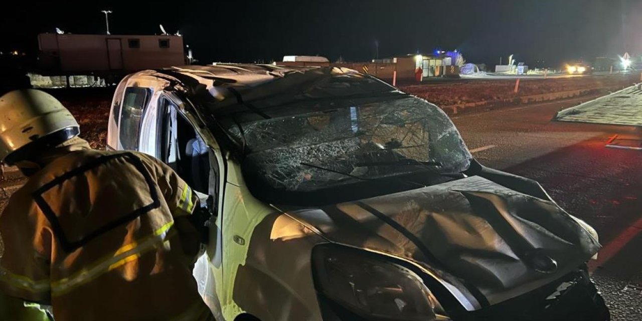 Kars’ta trafik kazası: 3 yaralı