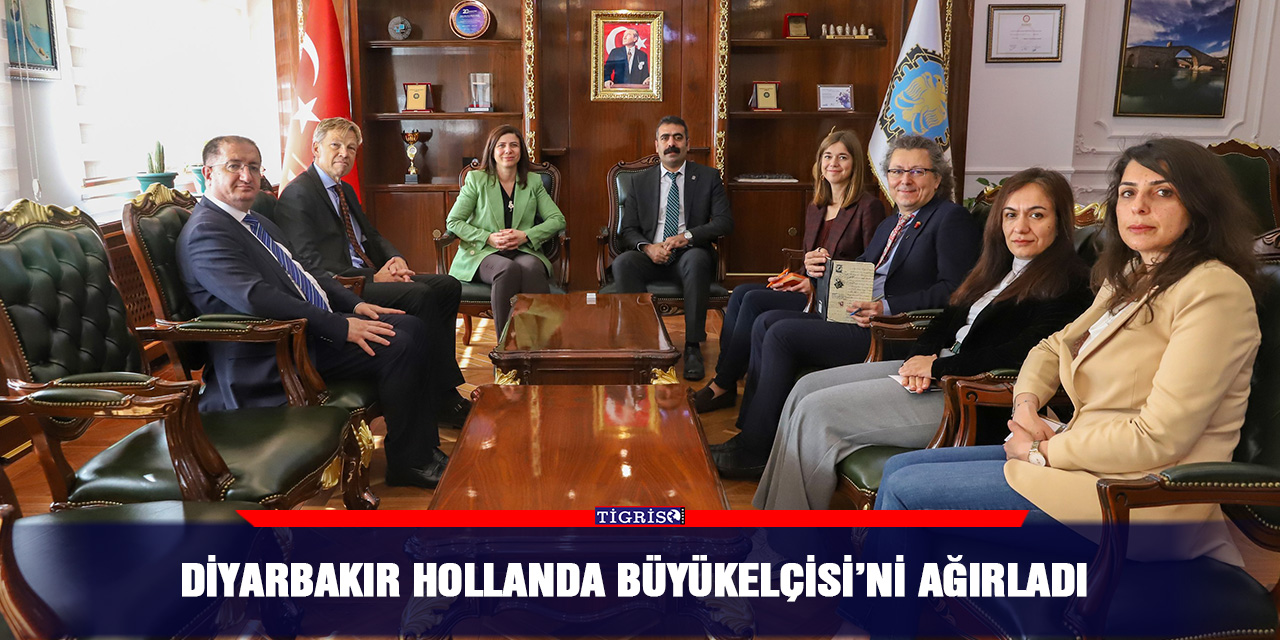 Diyarbakır Hollanda Büyükelçisi’ni ağırladı