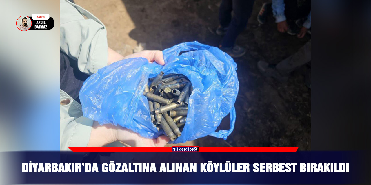 VDİEO - Diyarbakır’da gözaltına alınan köylüler serbest bırakıldı