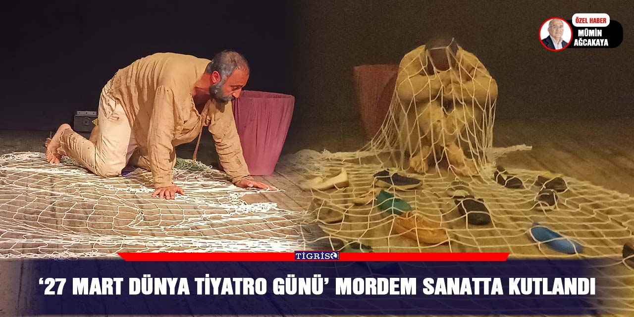 ‘27 Mart Dünya Tiyatro Günü’ Mordem Sanatta kutlandı