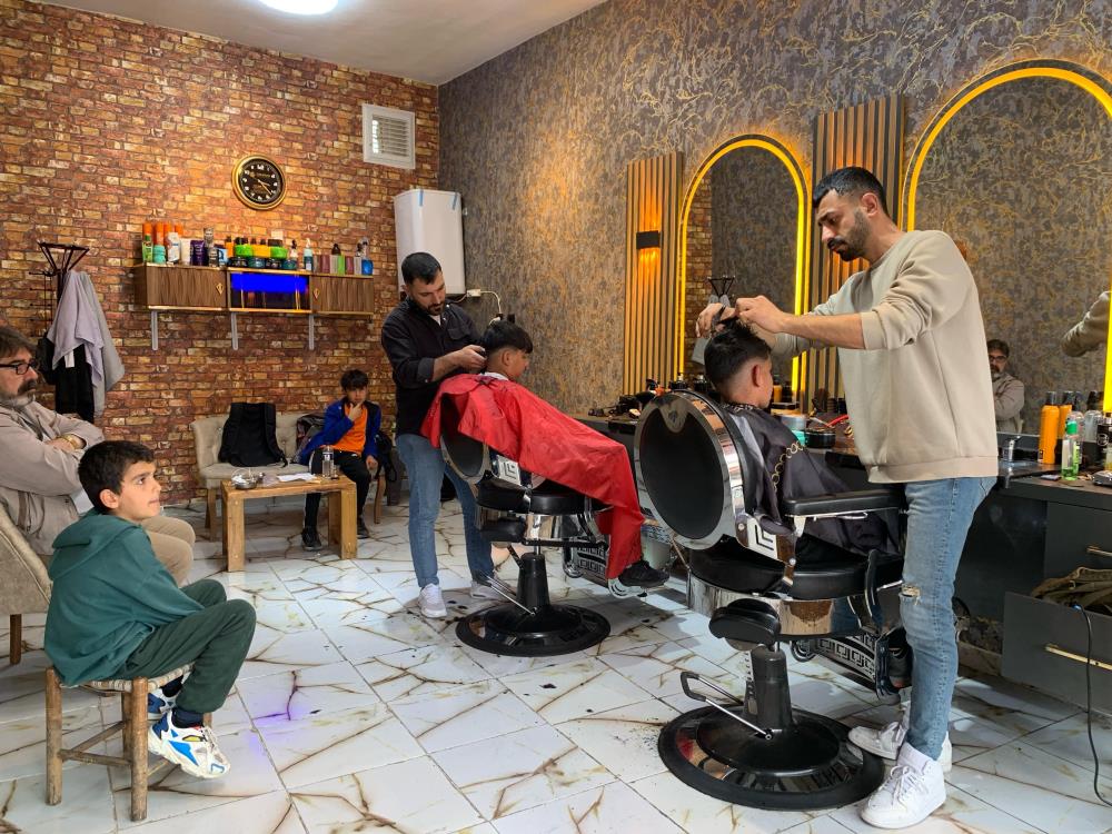 Eğil’de bakıma muhtaç ve çocuklara ücretsiz tıraş hizmeti