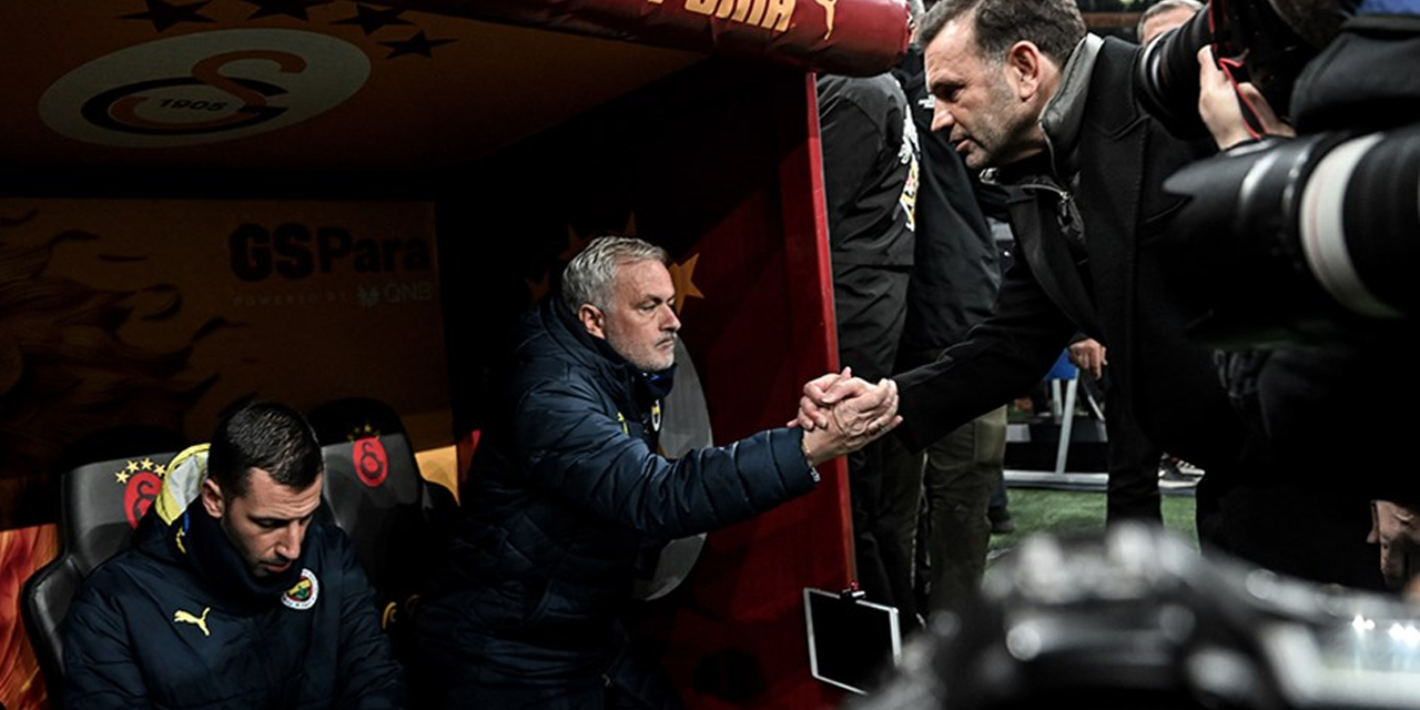 Derbi maçta Buruk ve Mourinho 3.Kez Karşı Karşıya