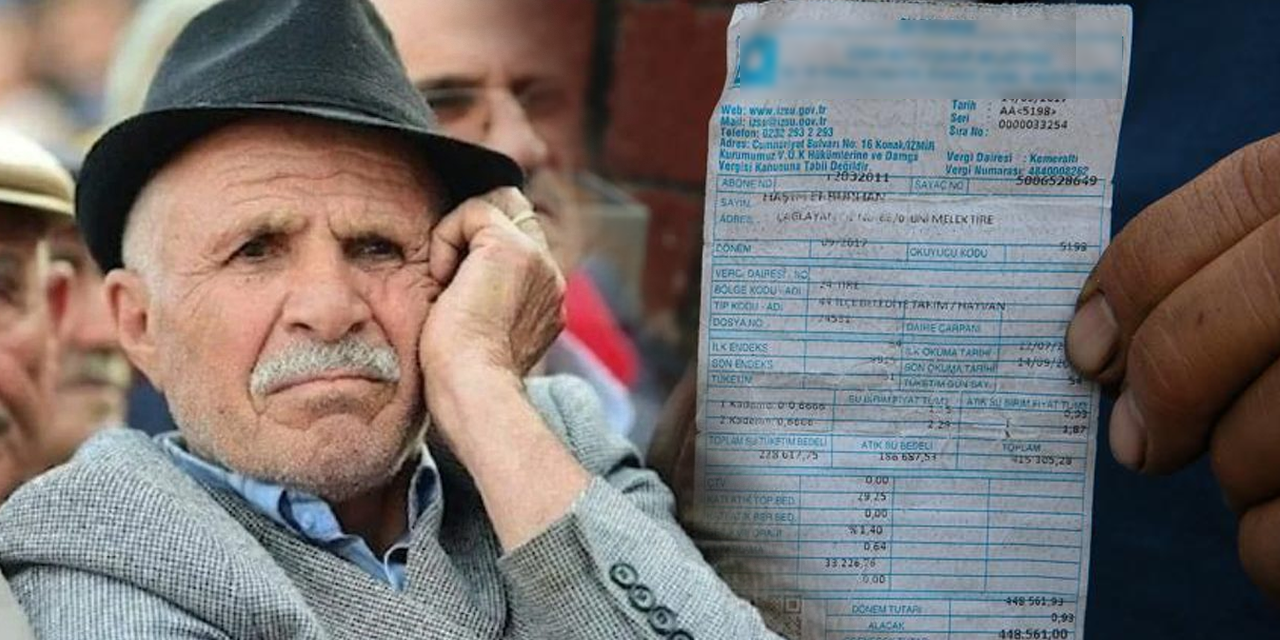 Türkiye’nin bu ilinde emekliler Su Faturası ödemeyecek