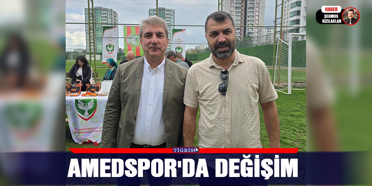 Amedspor'da değişim