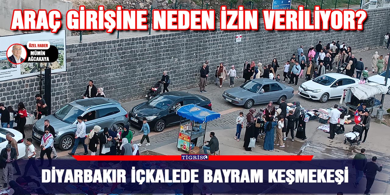 VİDEO - Diyarbakır İçkalede bayram keşmekeşi