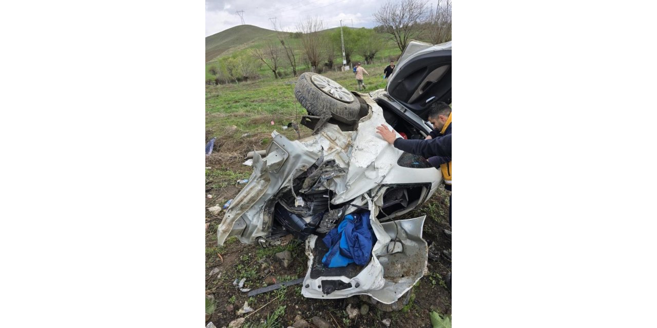 Otomobil şarampole yuvarlandı: 5 yaralı