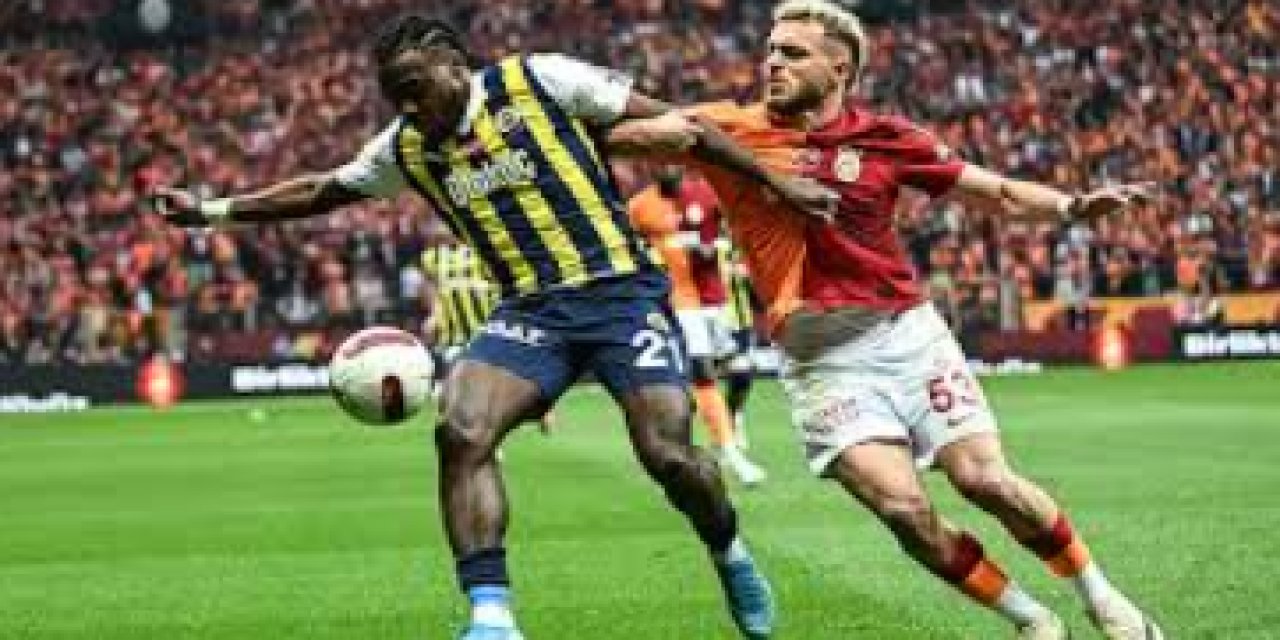 Galatasaray Kadıköy'de Fenerbahçe'yi devirdi
