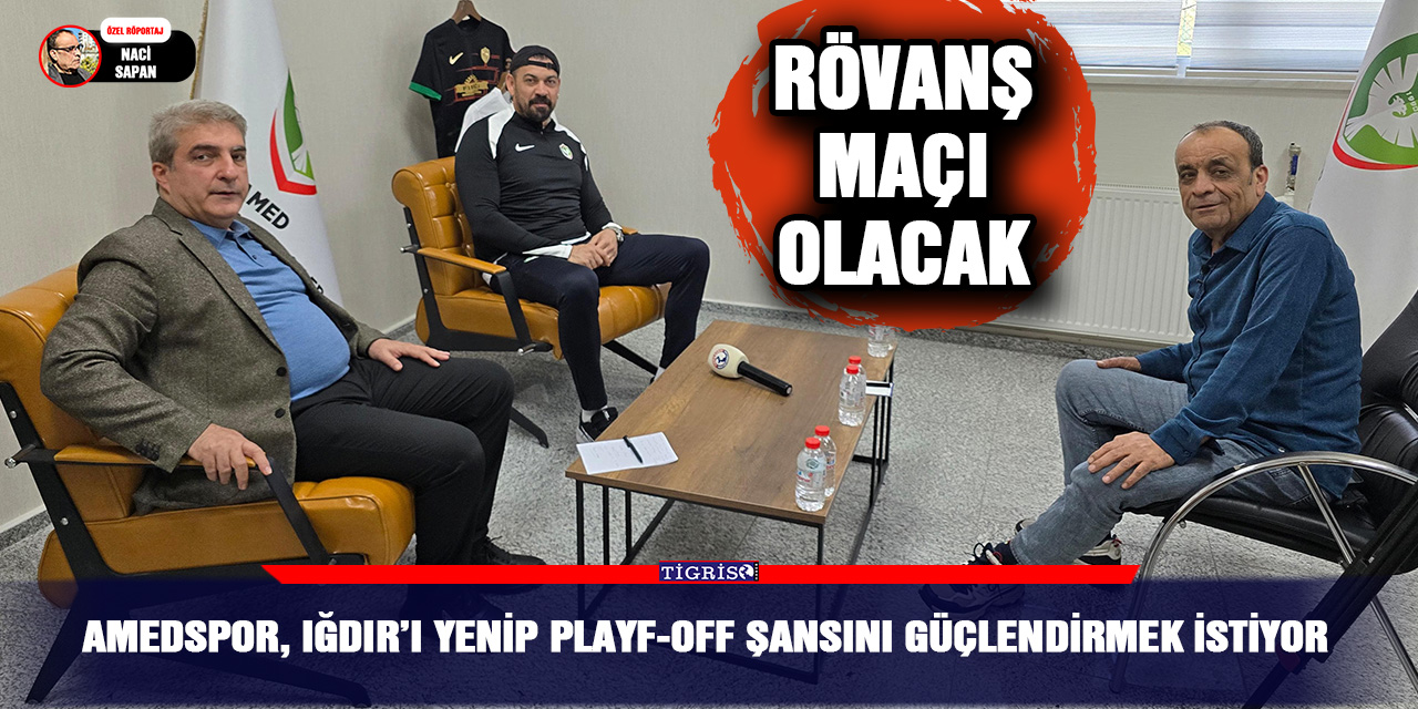 VİDEO - Amedspor, Iğdır’ı yenip Playf-off şansını güçlendirmek istiyor