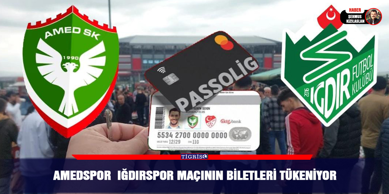 Amedspor  Iğdırspor maçının biletleri tükeniyor