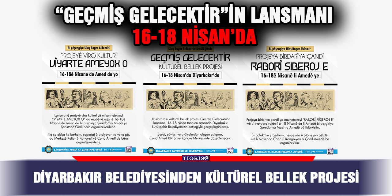 Diyarbakır Belediyesinden kültürel bellek projesi