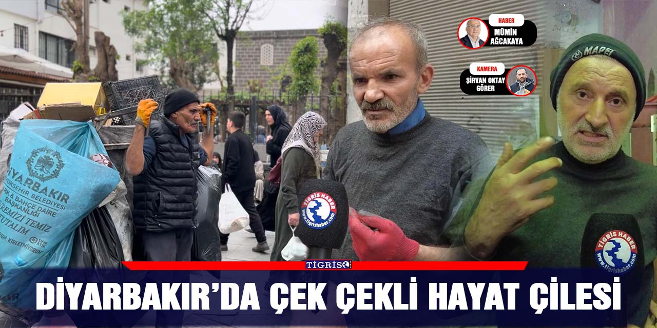 VİDEO - Diyarbakır’da çek çekli hayat çilesi
