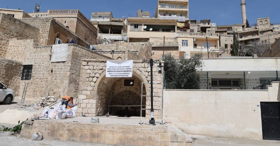 Mardin'in tarihi çeşmeleri restore ediliyor