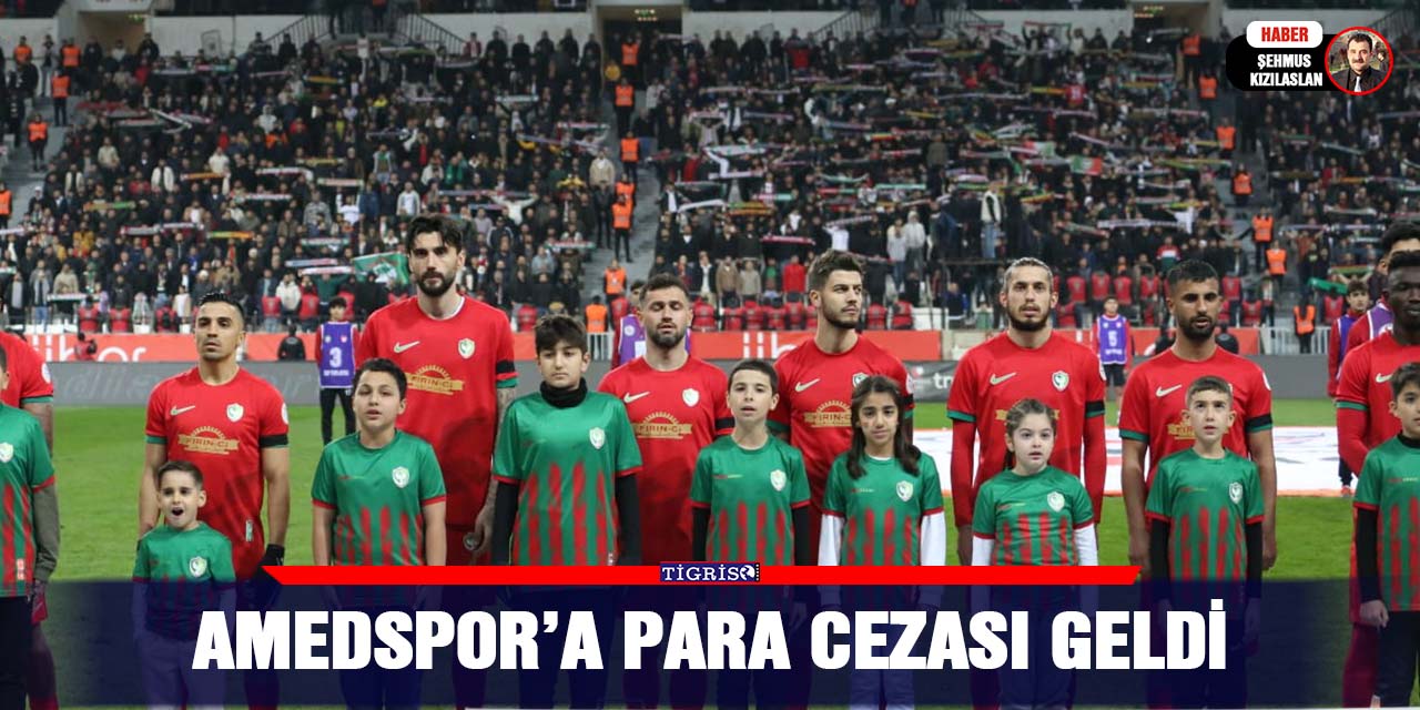 Amedspor’a Para Cezası geldi
