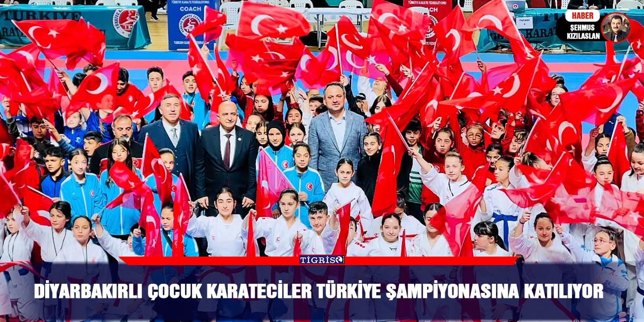 Diyarbakırlı çocuk karateciler Türkiye şampiyonasına katılıyor