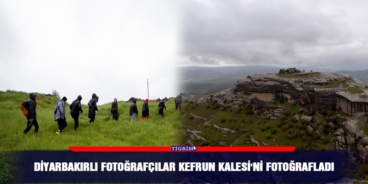 Diyarbakırlı fotoğrafçılar Kefrun Kalesi'ni fotoğrafladı