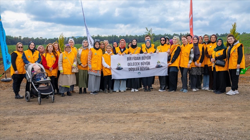 TÜRGEV, 5 yılda 16 bin 117 fidan dikti