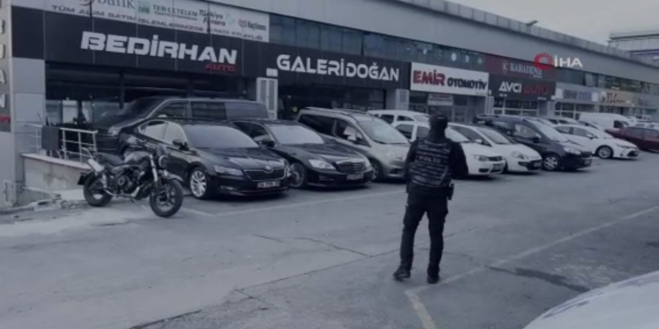 Oto galeriye el bombalı saldırı