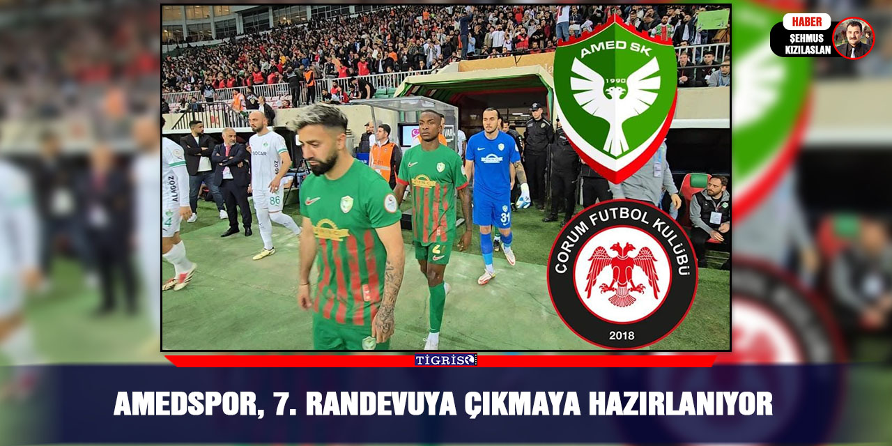 Amedspor, 7. Randevuya çıkmaya hazırlanıyor