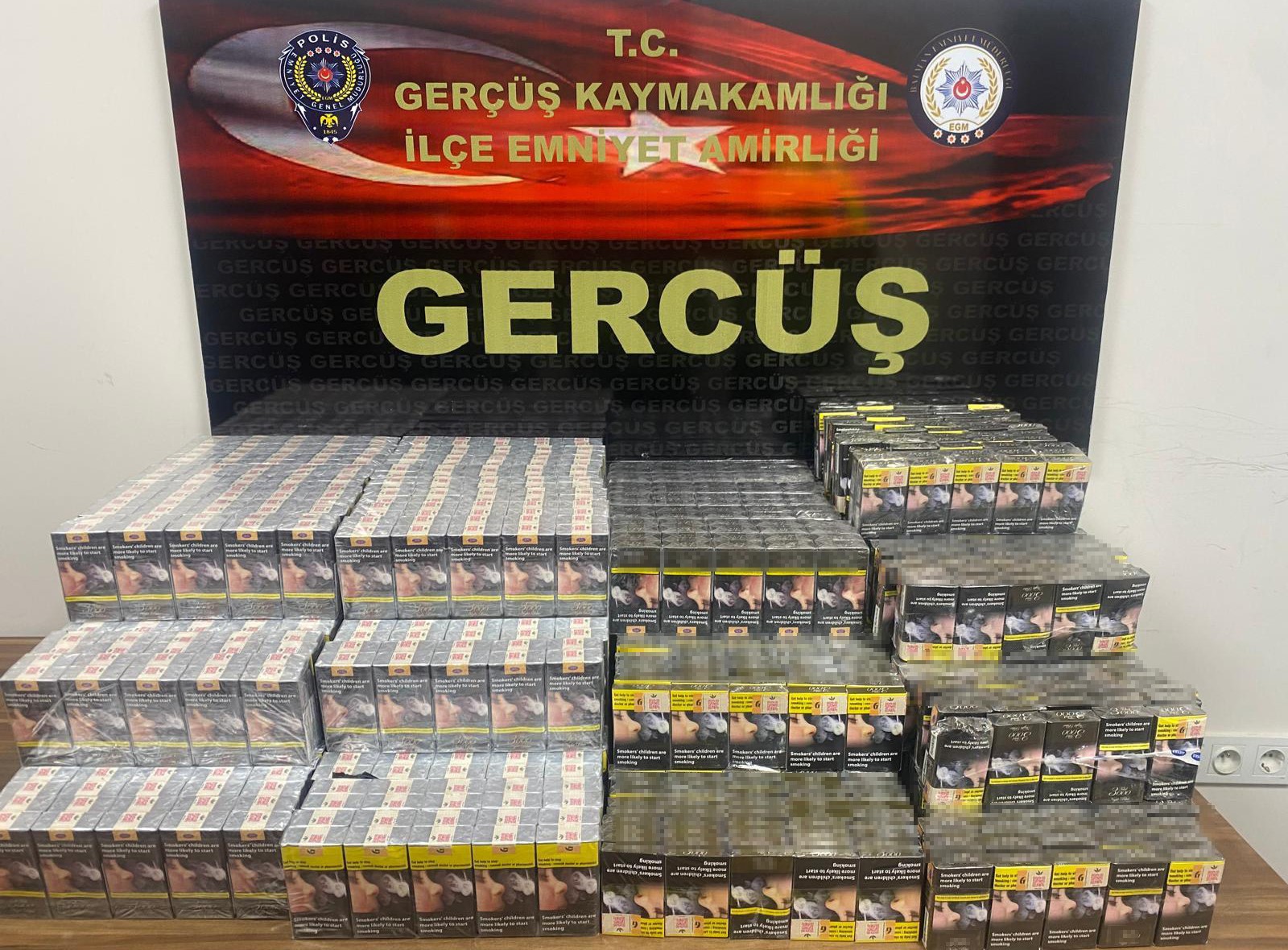 Batman'da kaçak sigara operasyonu