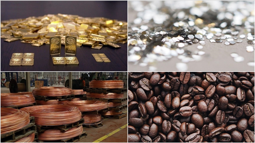 Emtia piyasasında altın, gümüş, bakır ve kahve öne çıktı