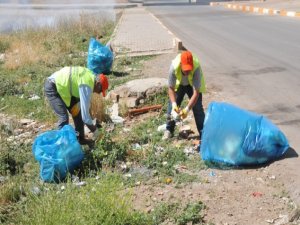 Kayapınar’da temizlik çalışması başlatıldı