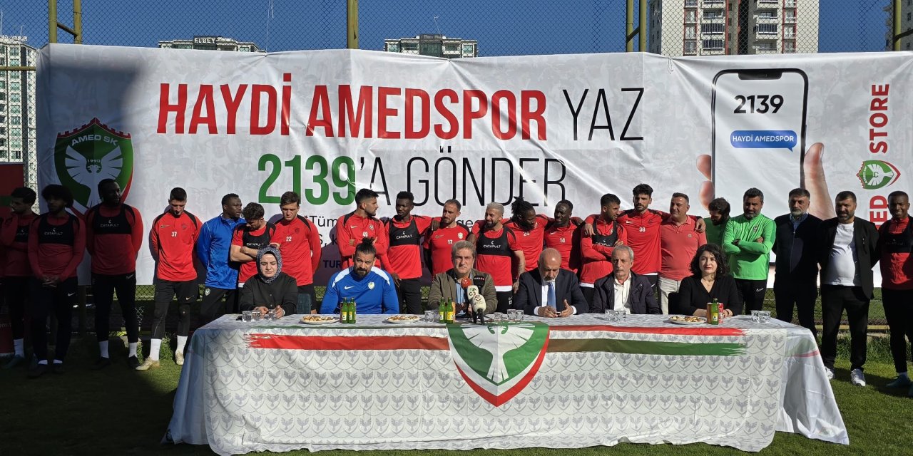 Amedspor 2139 SMS Kampanyası: Hedef 50 milyon