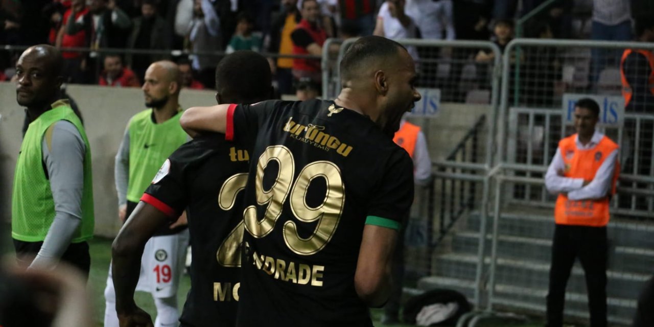 Amedspor'dan tek golle 6 puanlık galibiyet