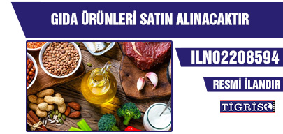 GIDA ÜRÜNLERİ SATIN ALINACAKTIR