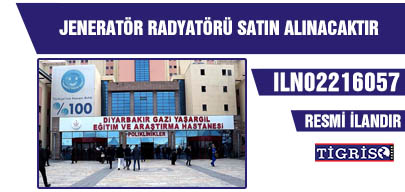 JENERATÖR RADYATÖRÜ SATIN ALINACAKTIR