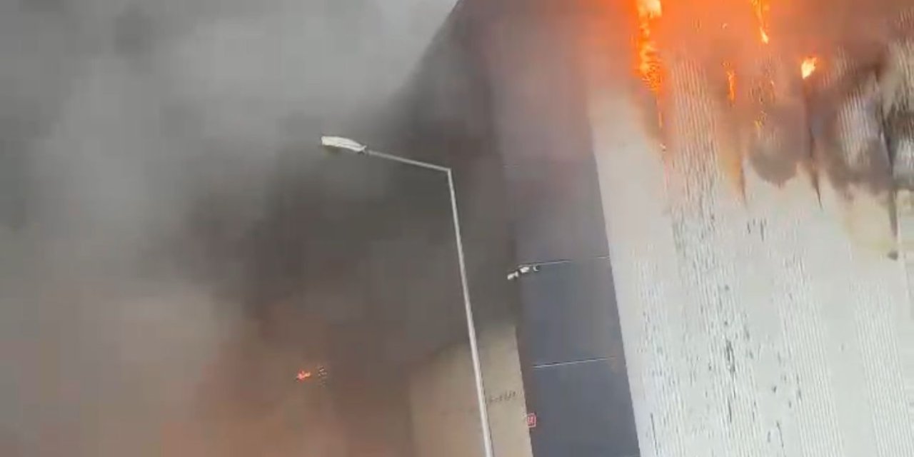 Diyarbakır’da korkutan yangın