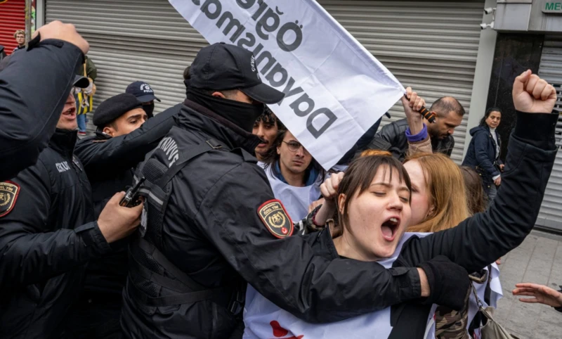 1 Mayıs'ta 418 kişi gözaltına alındı