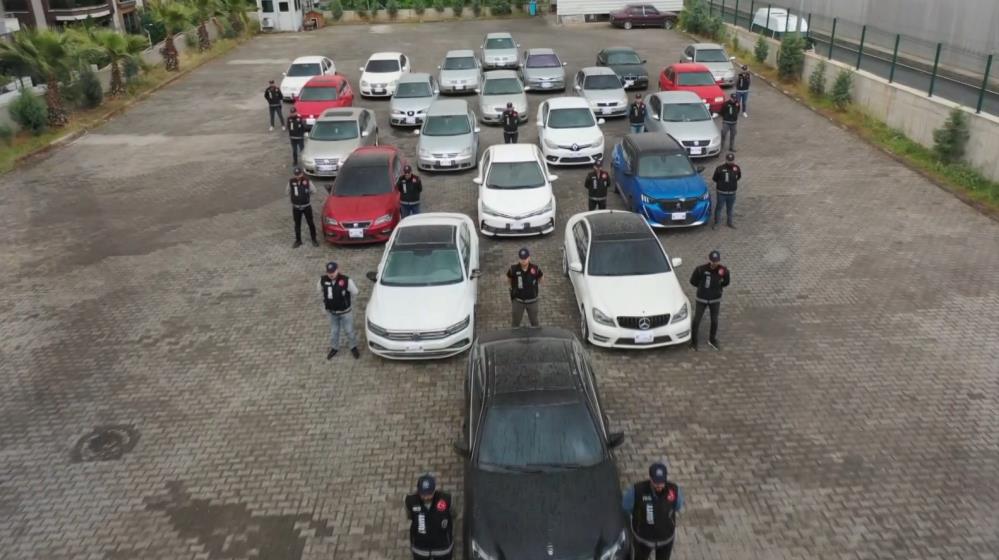 6 ilde "Change" araç operasyonu: 5 tutuklama