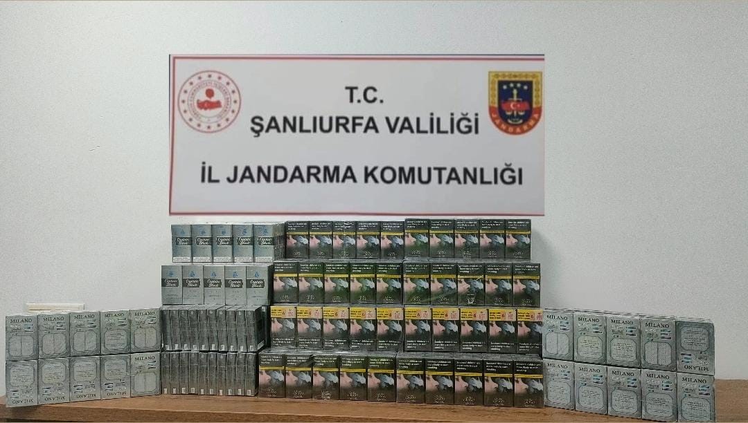 980 paket kaçak sigara ele geçirildi