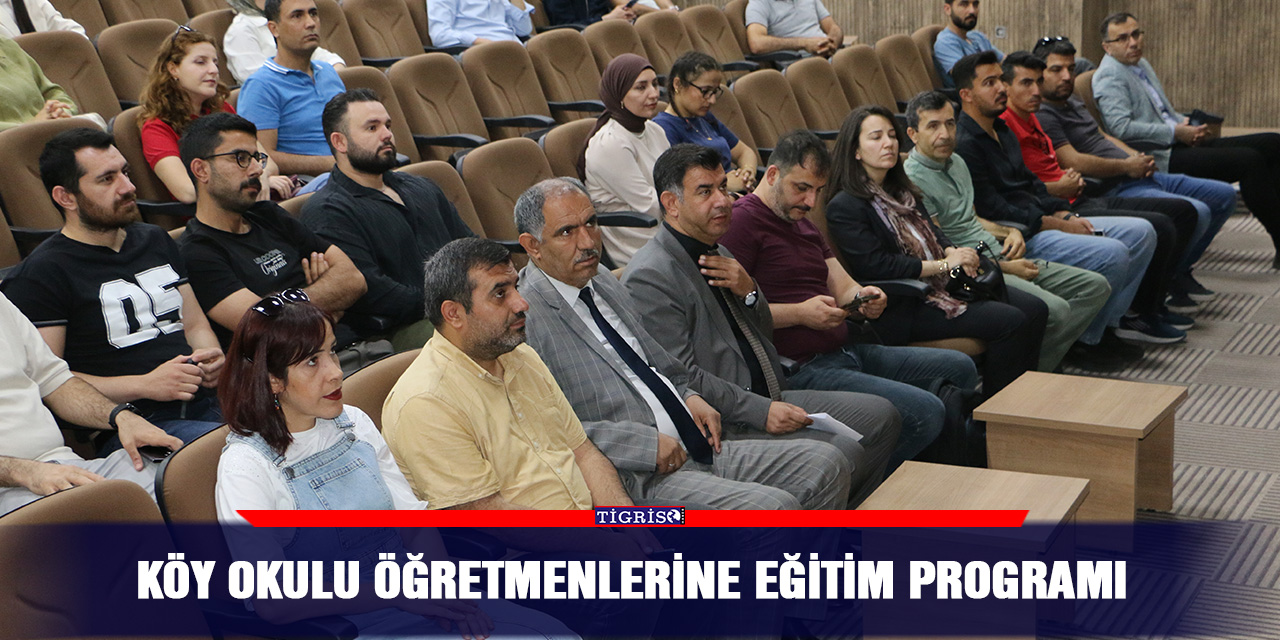 Köy okulu öğretmenlerine eğitim programı