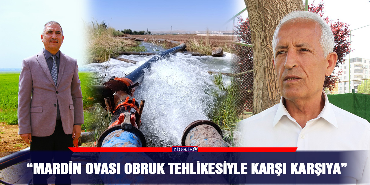 “Mardin Ovası Obruk Tehlikesiyle Karşı Karşıya”