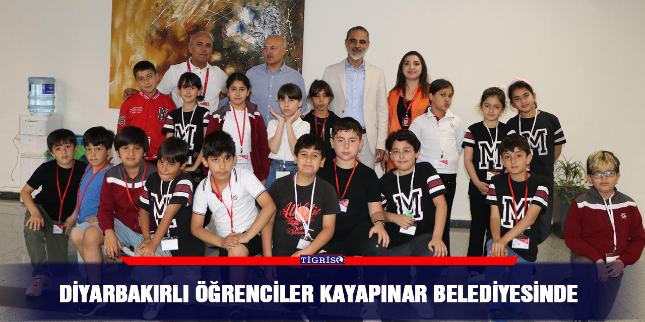Diyarbakırlı öğrenciler Kayapınar belediyesinde