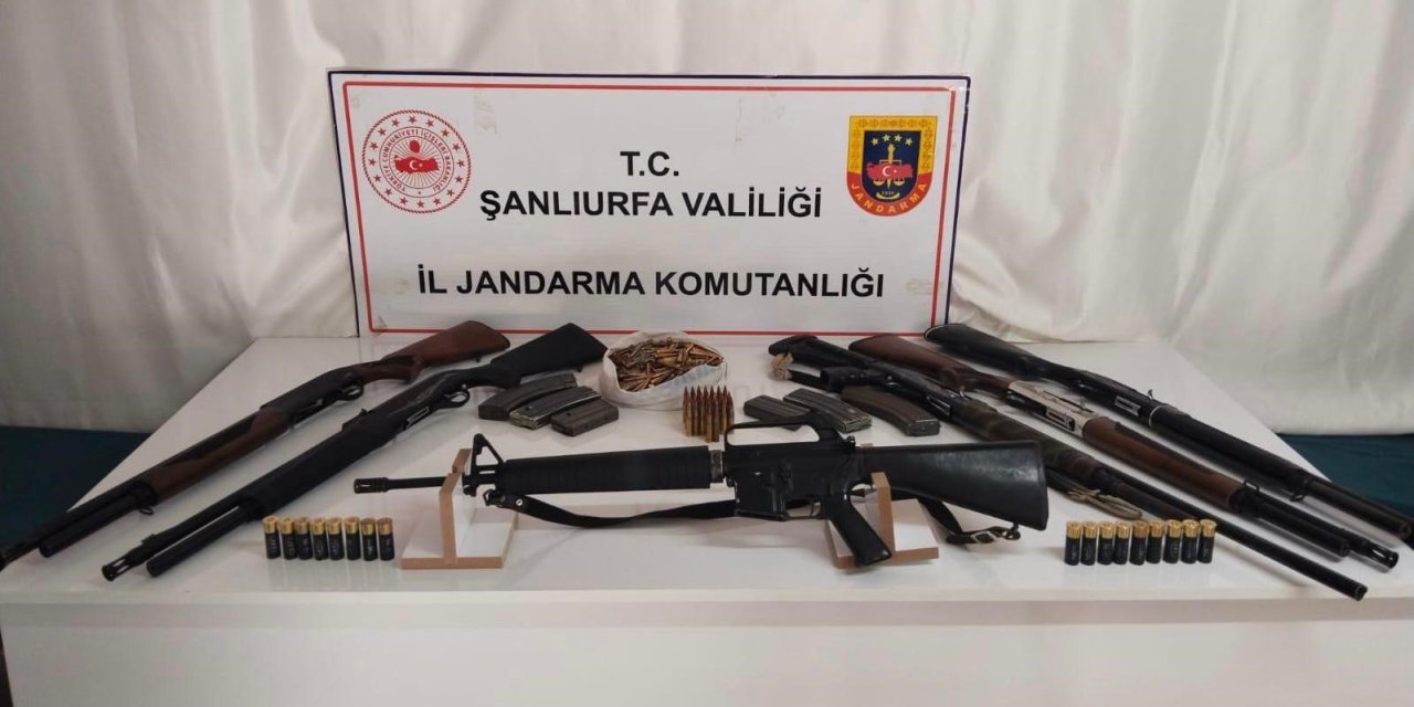 Urfa'da silah kaçakçılığı operasyonu: 7 gözaltı