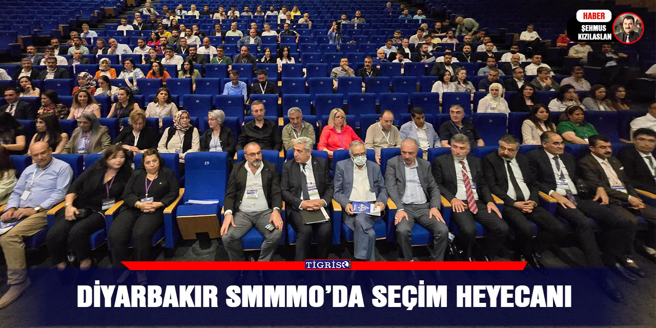 Diyarbakır SMMMO’da Seçim Heyecanı