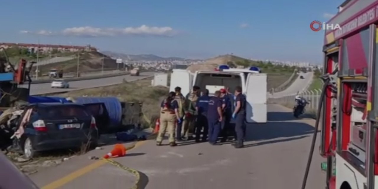 Feci kaza: Anne ve oğul hayatını kaybetti