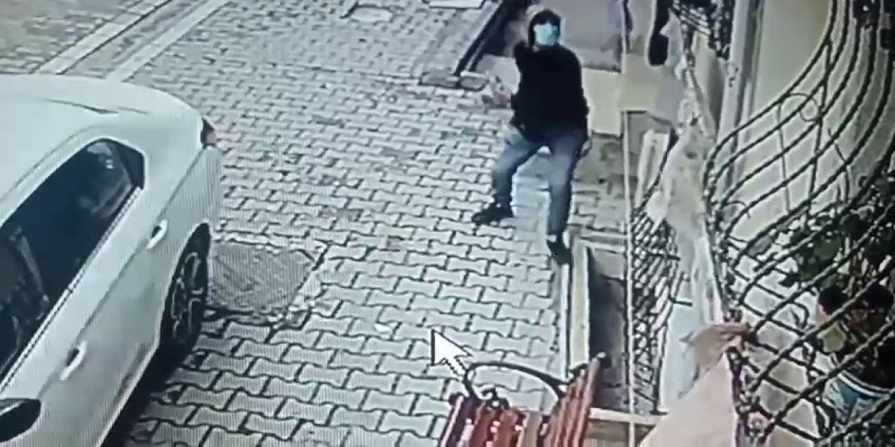 VİDEO - Boşanmak isteyen eşine kabus yaşattı