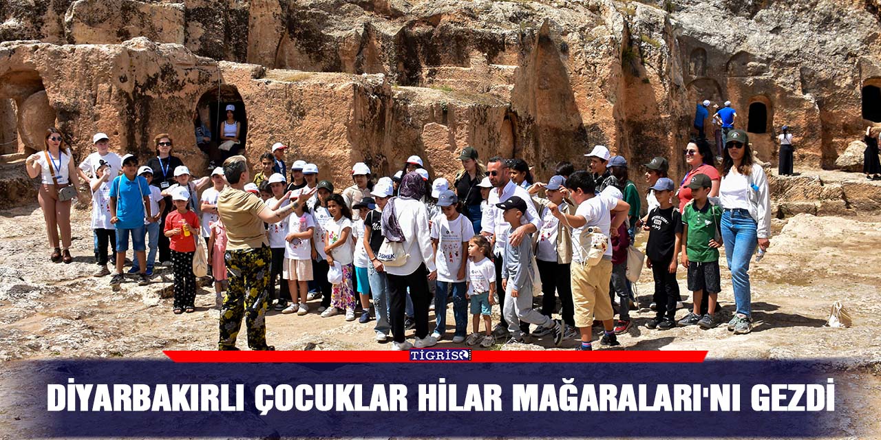 Diyarbakırlı çocuklar Hilar Mağaraları'nı gezdi