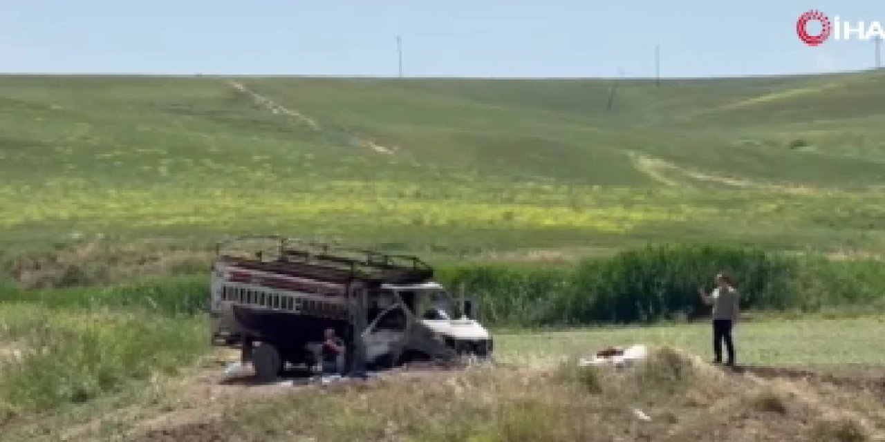 Diyarbakır’da yanmış halde bulunan baba oğulun görüntüleri çıktı